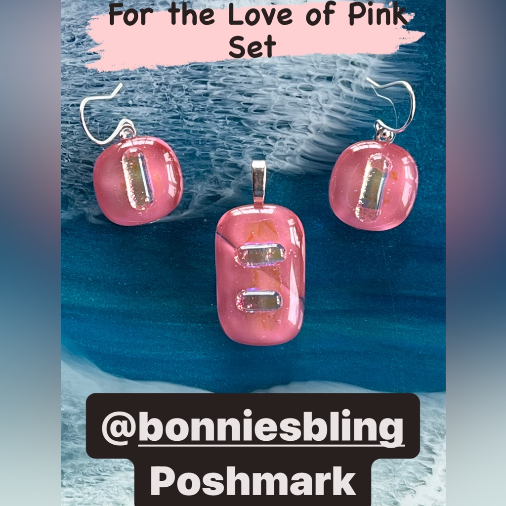 Bonnies Bling One Of A Kind Fused Glass Jewelry And Accessories To Wear 29$